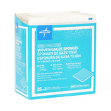 Medline Sterile 100% Cotton Woven Gauze Sponge