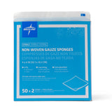 Medline Sterile Non-woven Gauze Sponge, 2-Pack