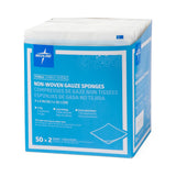 Medline Sterile Non-woven Gauze Sponge, 2-Pack