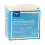 Medline Sterile Non-woven Gauze Sponge, 2-Pack
