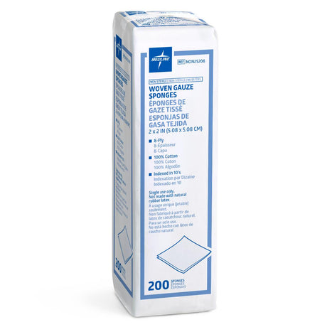 Gauze Sponge 8-ply Non-sterile 10cm X 10cm
