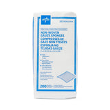 Medline Standard Nonsterile Nonwoven Gauze Sponges 4-Ply