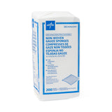 Medline Standard Nonsterile Nonwoven Gauze Sponges 4-Ply