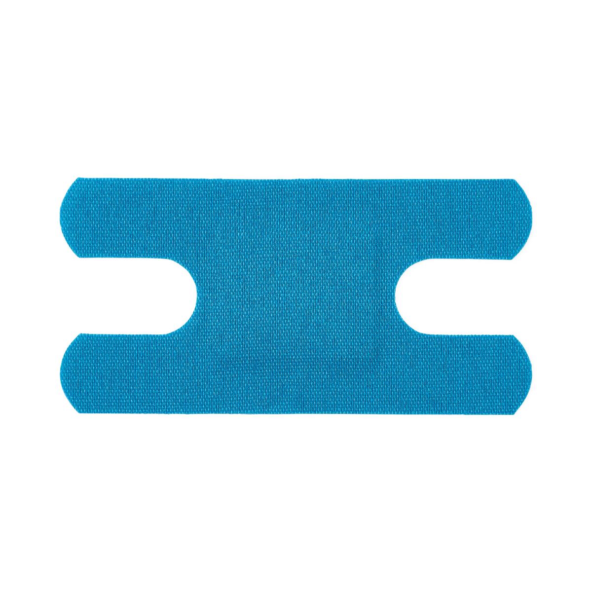 Bandage Fabric Adhesvie Strip Metal Detectable 1"x3" Sterile Blue