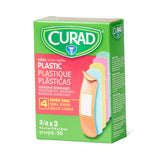 Curad Neon Colour Bandage 3/4" X 3" Assorted Colours Box/50 Each