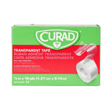 Curad Transparent Surgical Tape 1/2" X 10yrd (transpore Type) Box/24 Each