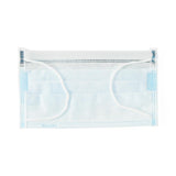 Face Mask With Shield Earloop 3ply Fluid Resistant 80 Level 1 With Anti-fog Thin Foam Strip Blue Blue Case/100 Each