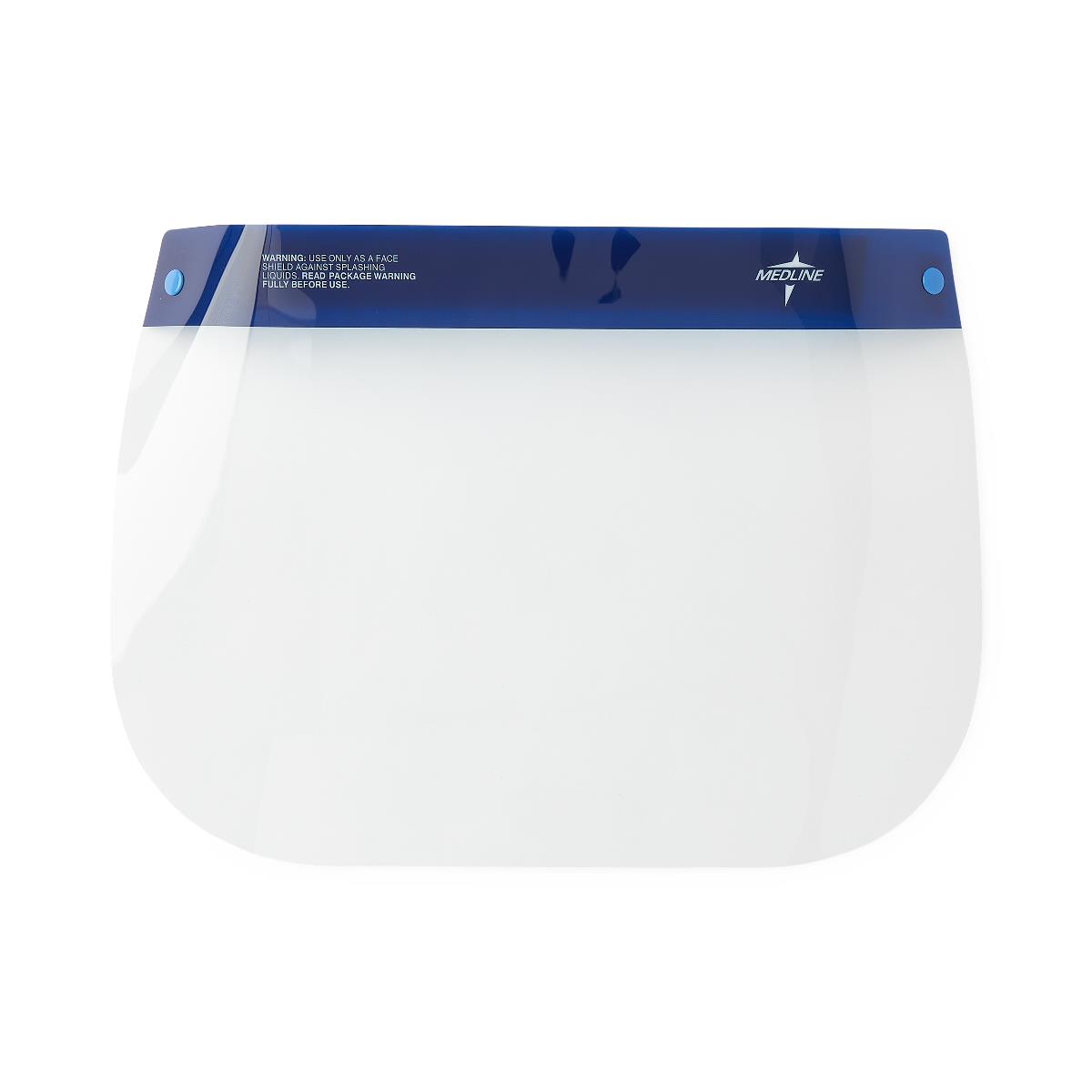 Face Shield Disposable With Foam Top And Elastic Band Latex-free