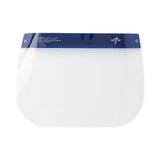 Face Shield Disposable With Foam Top And Elastic Band Latex-free