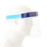 Face Shield Disposable With Foam Top And Elastic Band Latex-free