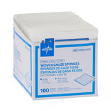 Medline Economical Sterile Woven Gauze Sponge 12-Ply