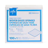 Medline Economical Sterile Woven Gauze Sponge 12-Ply
