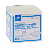 Medline Economical Sterile Woven Gauze Sponge 12-Ply