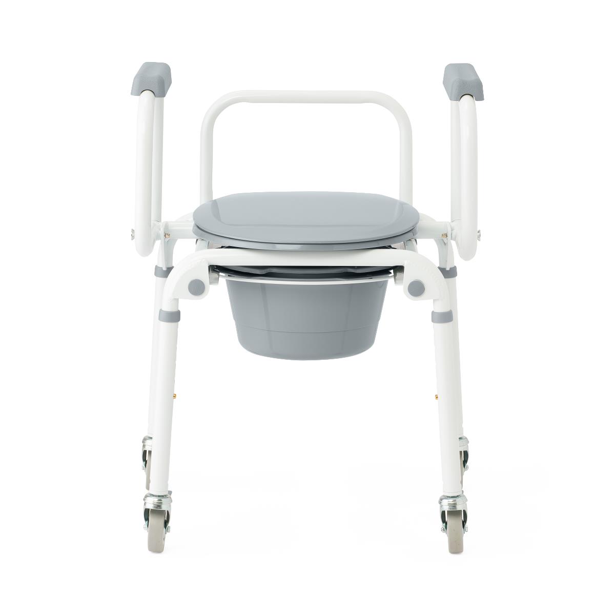 Medline Aluminum Commodes with Wheels