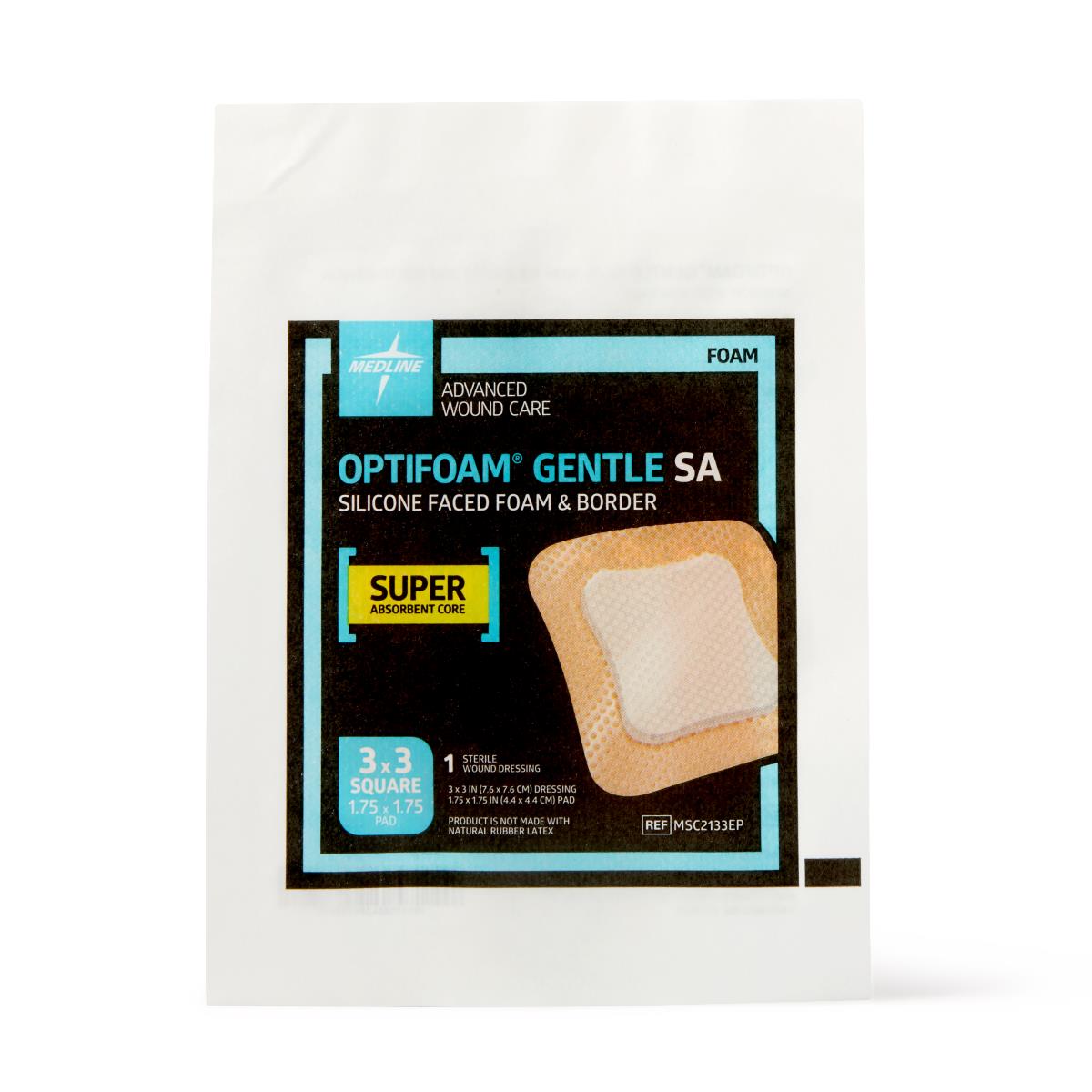 Optifoam Gentle Silicone-Faced Foam Wound Dressings