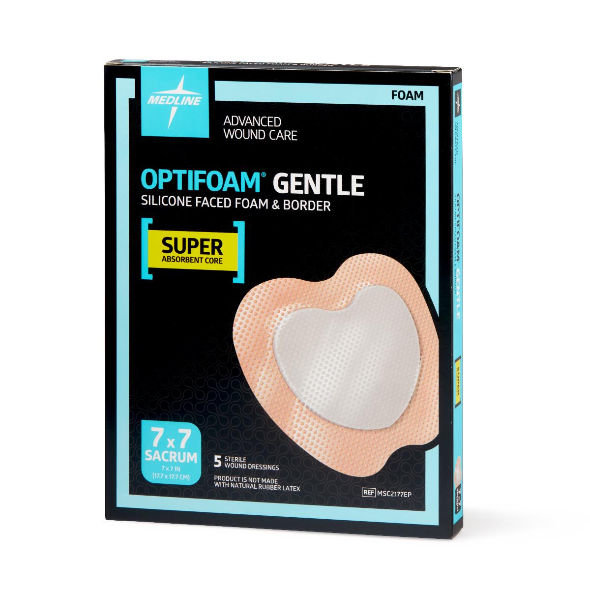 Optifoam Gentle Silicone-Faced Foam Wound Dressings
