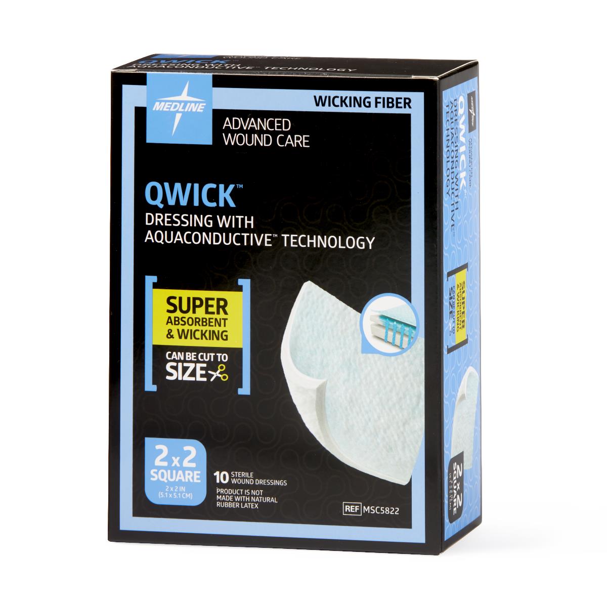 Qwick Nonadhesive Superabsorbent Wound Dressings