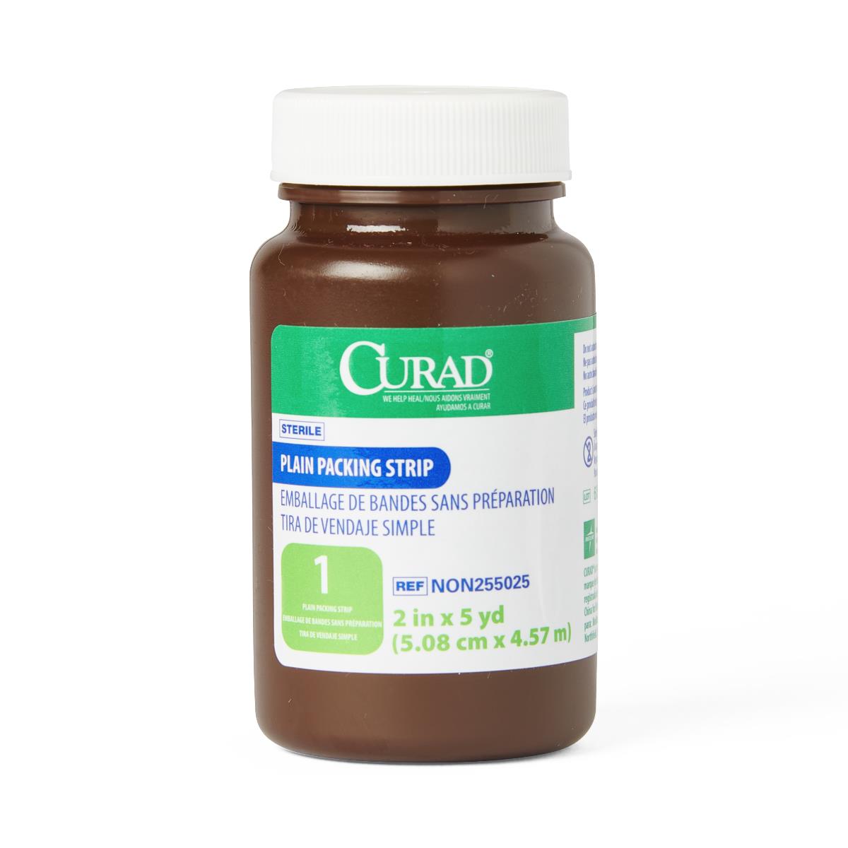 Curad Sterile 100%-cotton Gauze Packing Strip 5 yd.