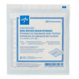 Medline Sterile Nonwoven Gauze Drain Sponges Premium 6-ply 4" x 4"