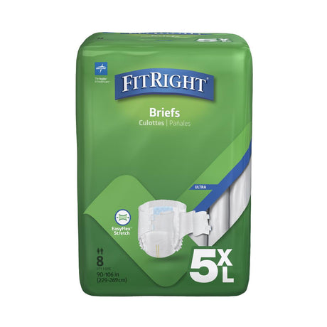Fitright Bariatric Breif Maximum Absorbency 5xl For 90â€-106â€ Waist Case/32 Each
