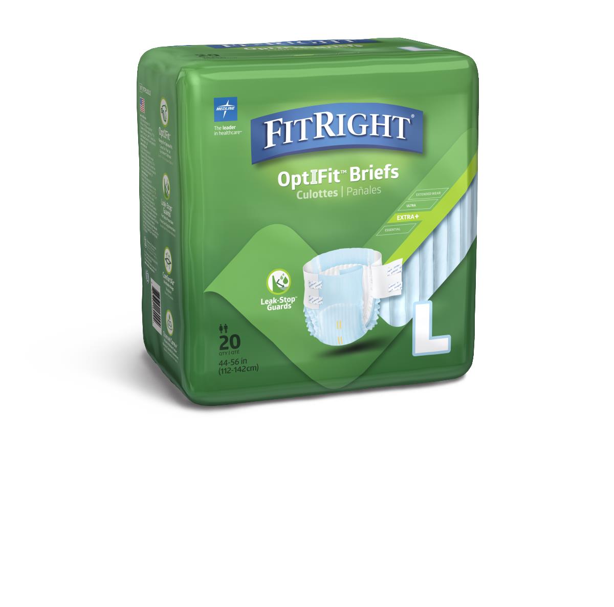 Braguitas para incontinencia para adultos FitRight Plus