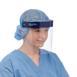 Face Shield Disposable With Foam Top And Elastic Band Latex-free