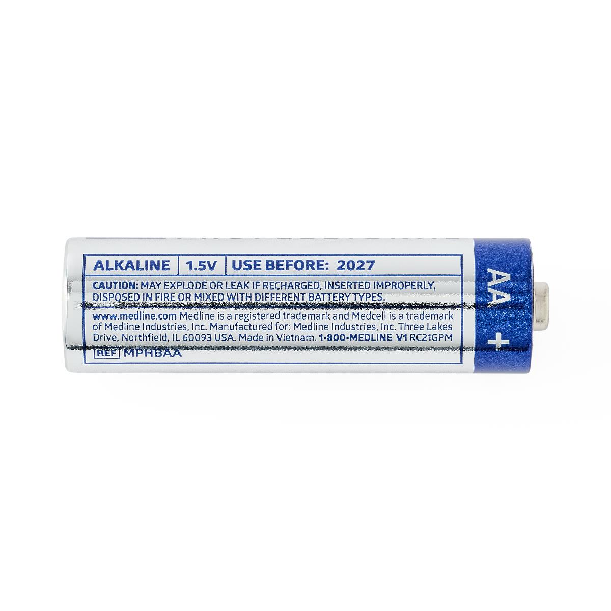 Medcell Alkaline Battery Aa Case/144 Each