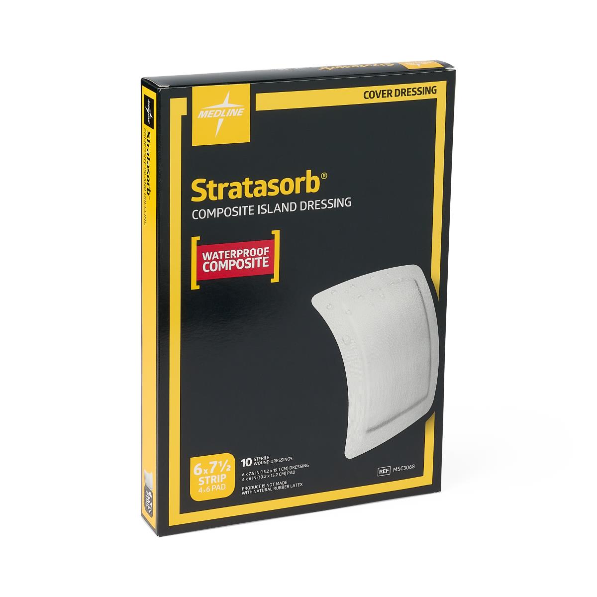 Stratasorb Composite Island Dressing 15cm X 19cm Box/10