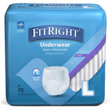 Sous-vêtements pour incontinence FitRight Super Adult