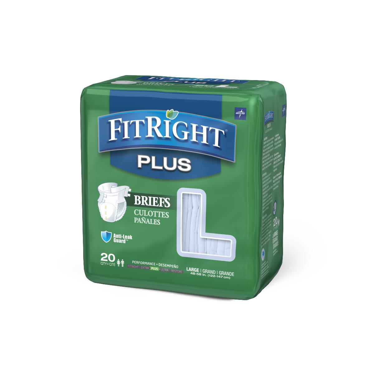 Culottes pour incontinence FitRight Plus pour adultes