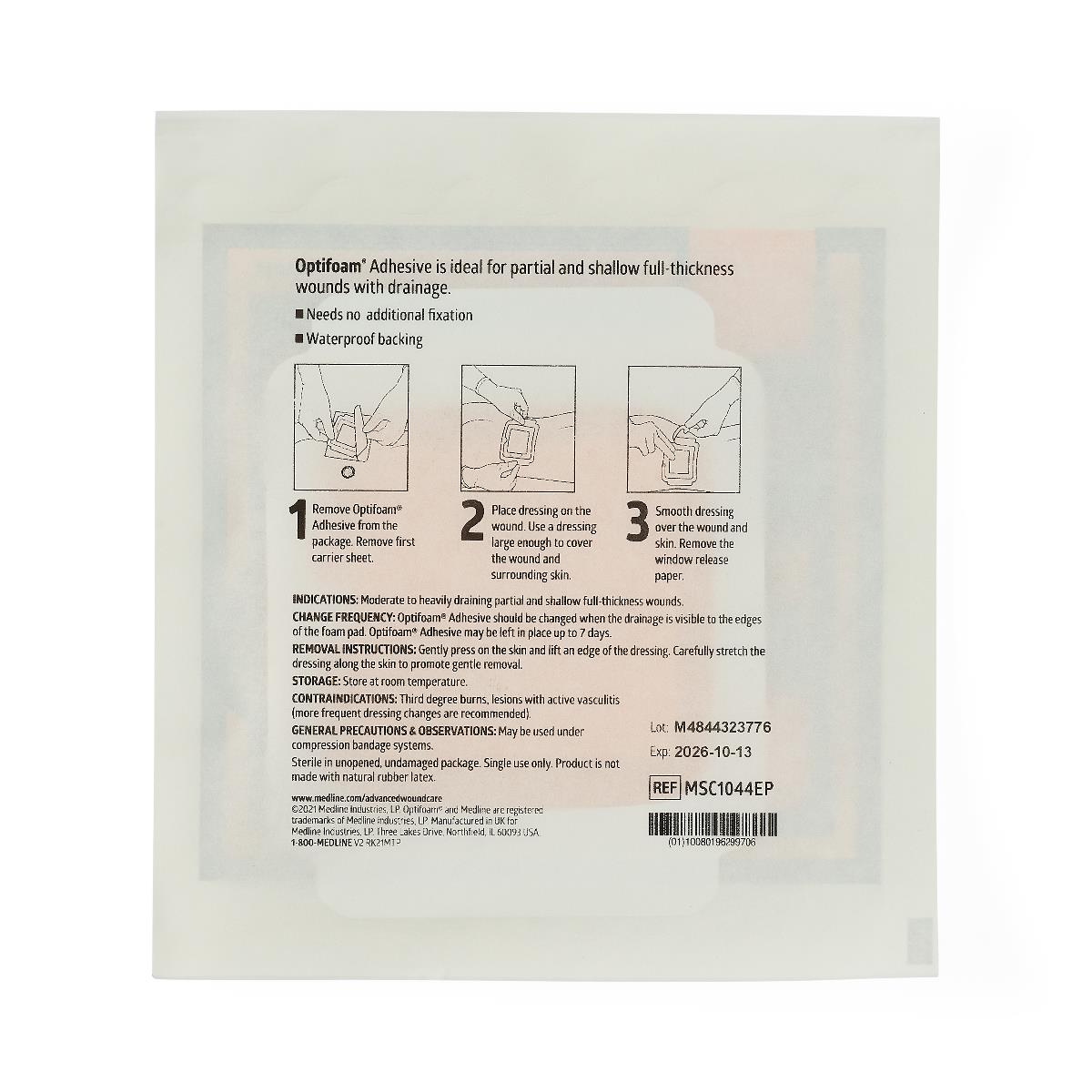 Optifoam Adhesive Foam Wound Dressings