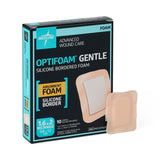 Optifoam Gentle Foam Wound Dressings with Silicone Adhesive Border
