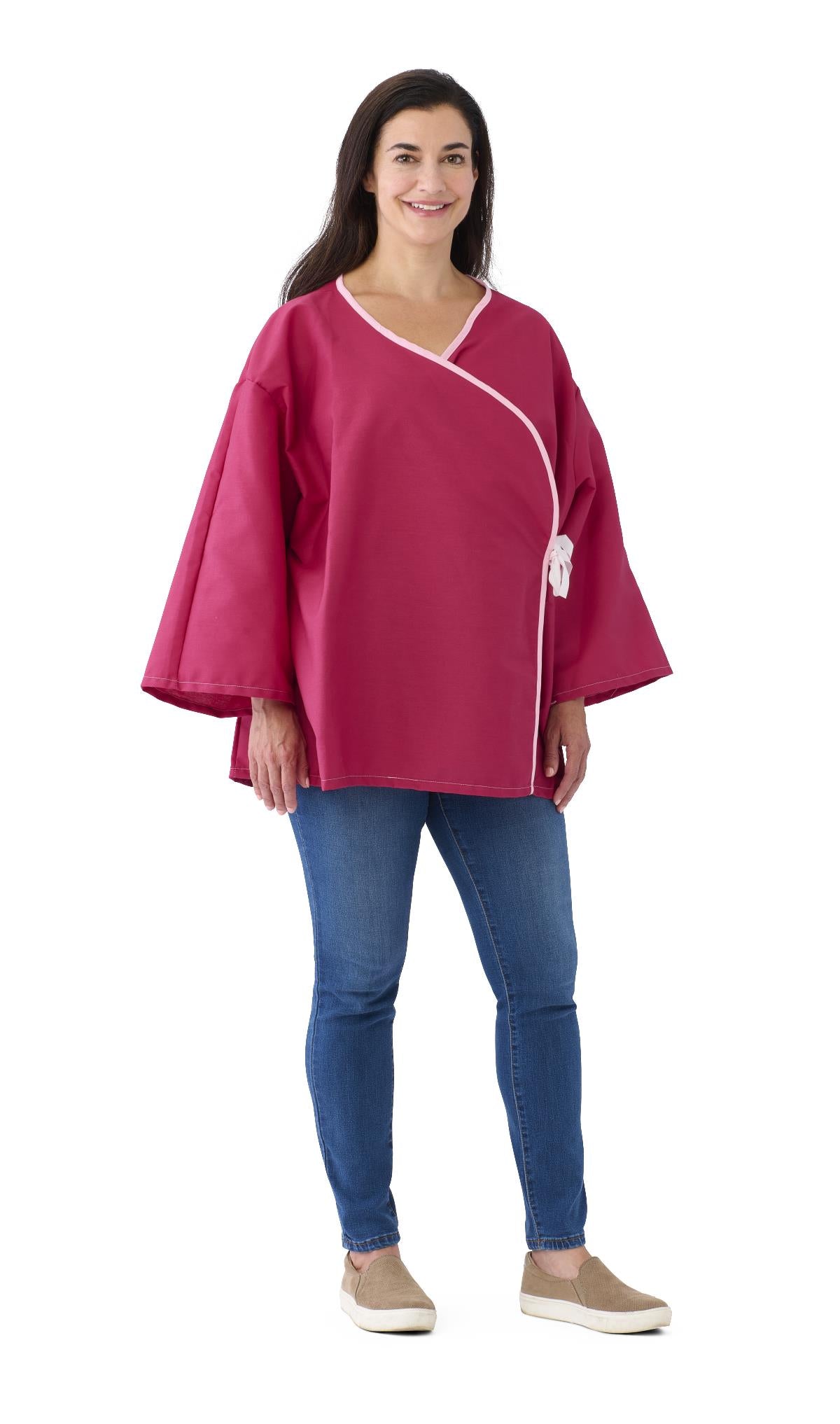 Crisscross Front Mammography Jacket Case/12 Each