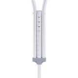 Medline Aluminum Push-button Adjustable Crutch