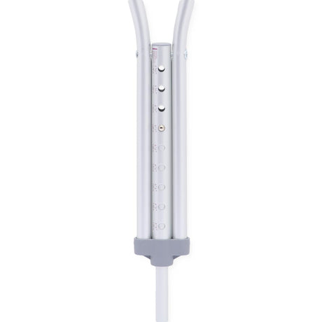 Medline Aluminum Push-button Adjustable Crutch