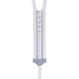 Medline Aluminum Push-button Adjustable Crutch