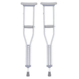 Medline Aluminum Push-button Adjustable Crutch