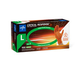 Critical Response Powder-Free Nitrile Exam Gloves Orange