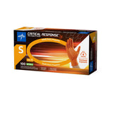 Critical Response Powder-Free Nitrile Exam Gloves Orange