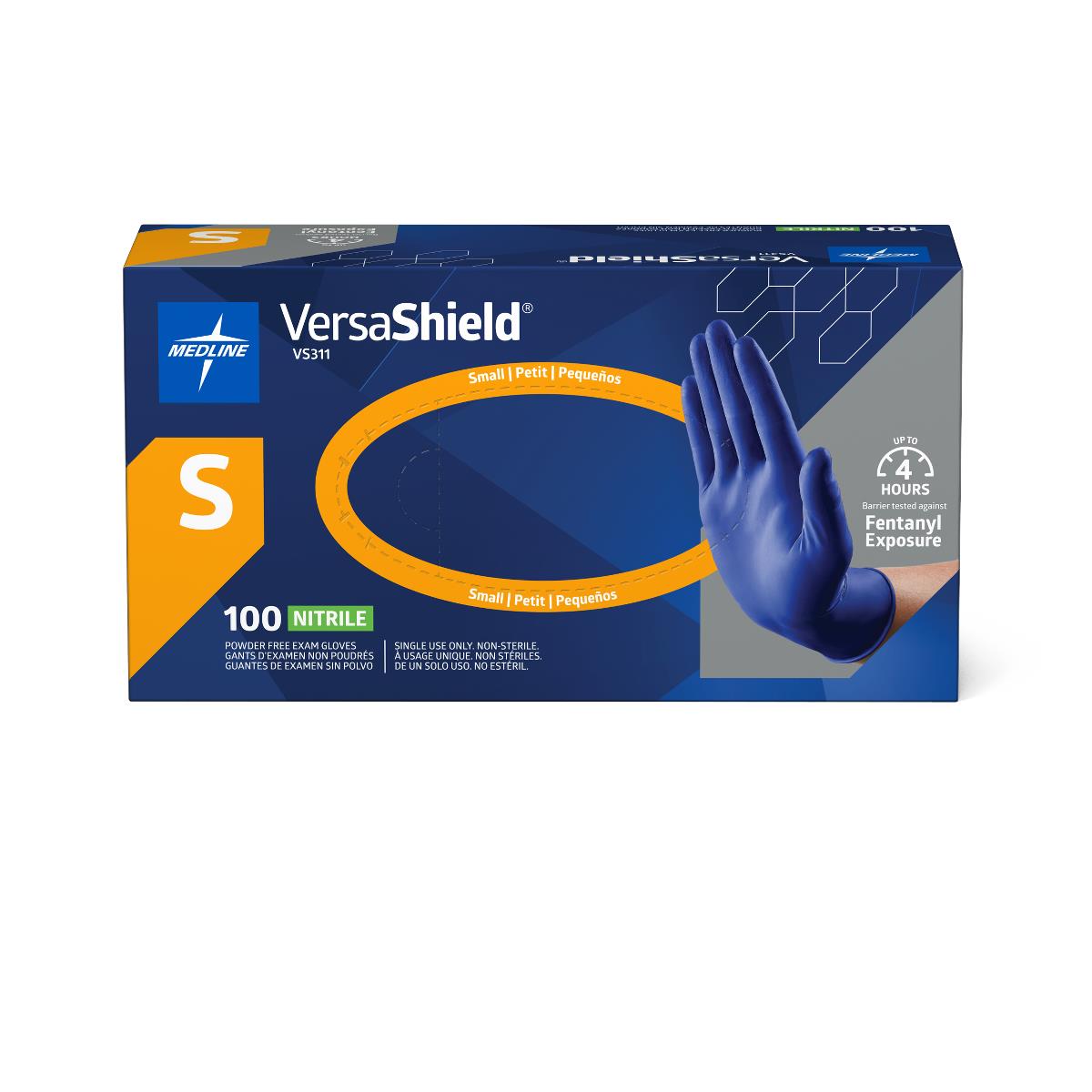 VersaShield Powder-Free Nitrile Exam Gloves