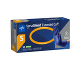 VersaShield Extended Cuff Powder-Free Nitrile Exam Gloves 12" (30.5 Cm) Blue
