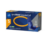 VersaShield Extended Cuff Powder-Free Nitrile Exam Gloves 12" (30.5 Cm) Blue