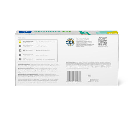 Aloetouch 3g Synthetic Stretch Powder-free Vinyl Glove With Aloe X-small Case/1000 Each