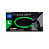 VersaShield Storm Powder-Free Nitrile Exam Gloves Black