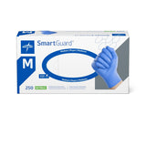 SmartGuard Nitrile Exam Gloves Blue Powder-free