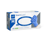 SmartGuard Nitrile Exam Gloves Blue Powder-free