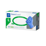SmartGuard Nitrile Exam Gloves Blue Powder-free