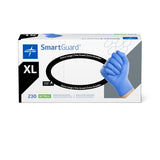 SmartGuard Nitrile Exam Gloves Blue Powder-free