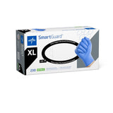 SmartGuard Nitrile Exam Gloves Blue Powder-free