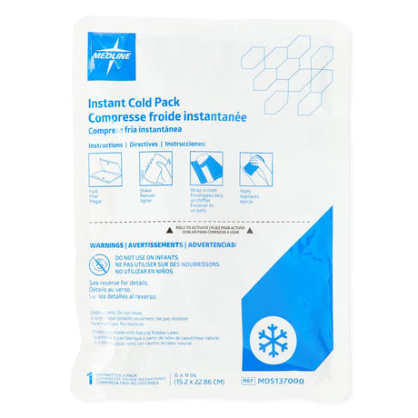 Medline Standard Instant Cold Packs 6" x 9"